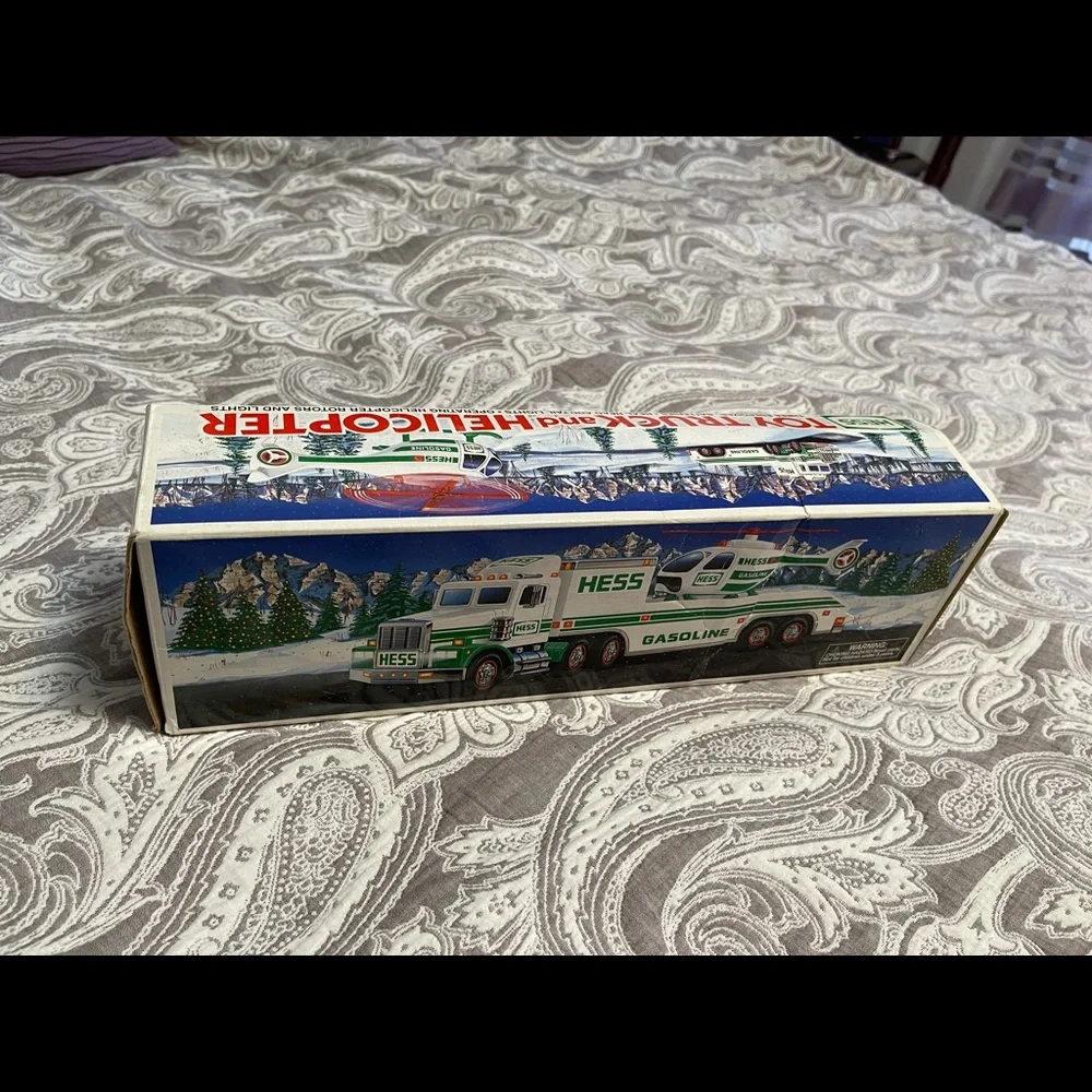 Hess toy truck new in box